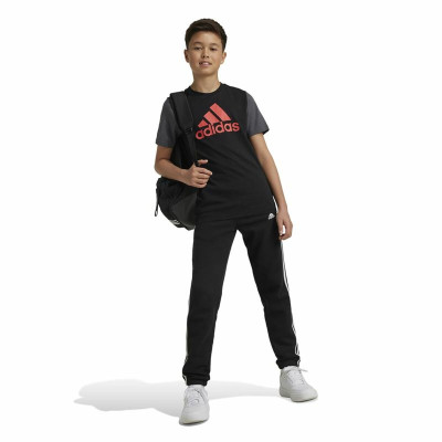 Unisex Short Sleeve T-Shirt Adidas Essentials Black