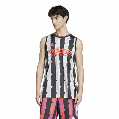 Tank Top Men Adidas House Of Tiro Tank Top White Black