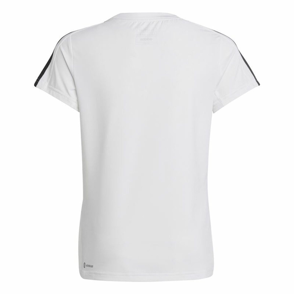 Unisex Short Sleeve T-Shirt Adidas Training Essentials 3S White