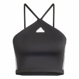 Tank Top Women Adidas Summer Triangle Black