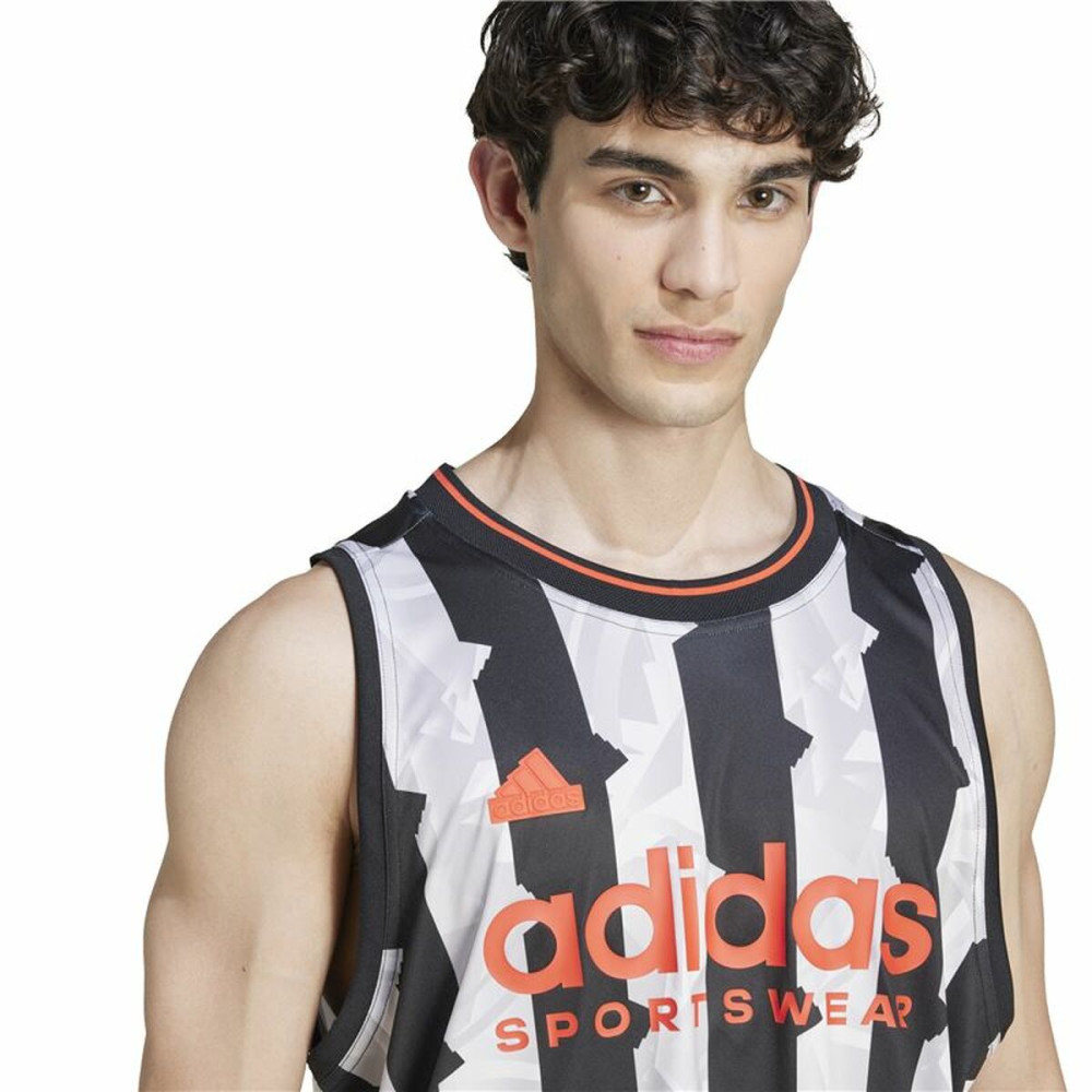 Tank Top Men Adidas House Of Tiro Tank Top White Black