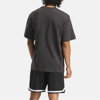 Men’s Short Sleeve T-Shirt Reebok Gs Basketball On Fir Black