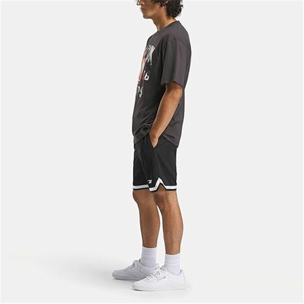 Men’s Short Sleeve T-Shirt Reebok Gs Basketball On Fir Black