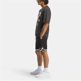 Men’s Short Sleeve T-Shirt Reebok Gs Basketball On Fir Black