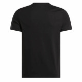 Men’s Short Sleeve T-Shirt Reebok Identity Smal Black