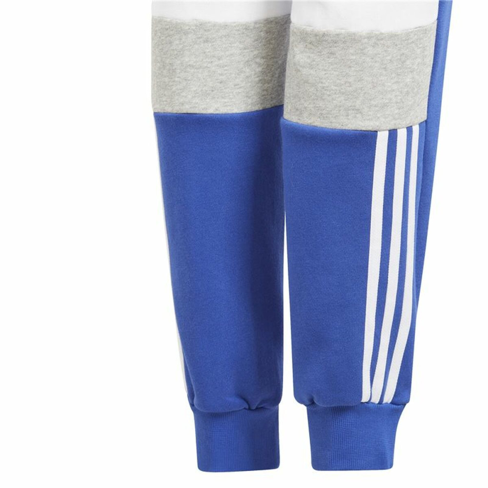 Long Sports Trousers Adidas 3 Bandas Tib Pt Infantil Blue Unisex