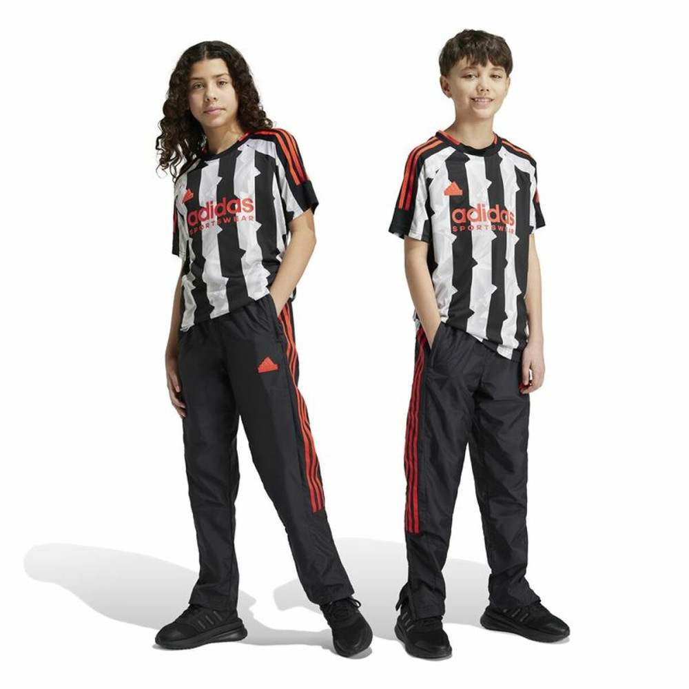 Long Sports Trousers Adidas Tiro Woven Black Unisex