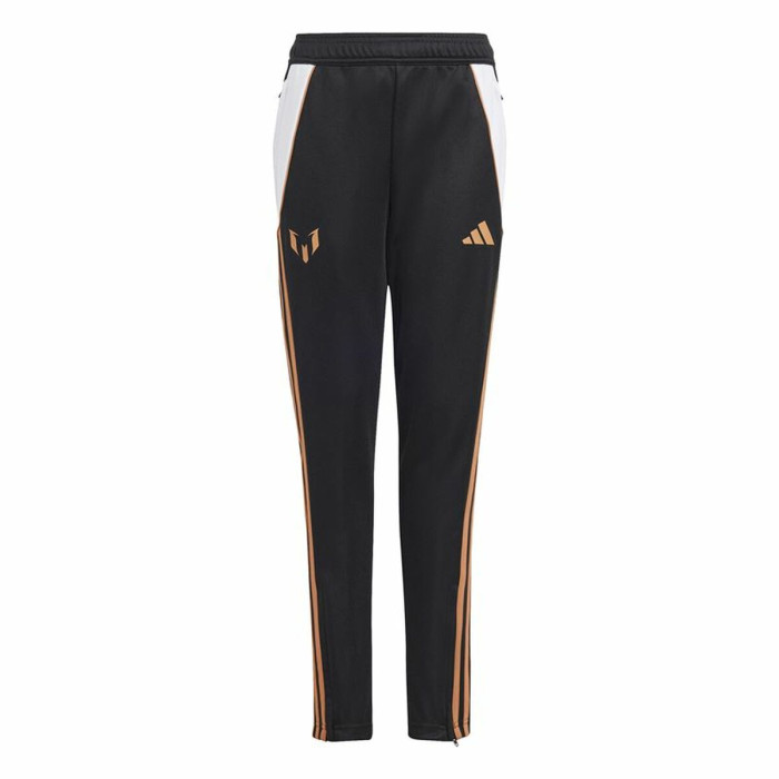 Long Sports Trousers Adidas Messi Infantil Black