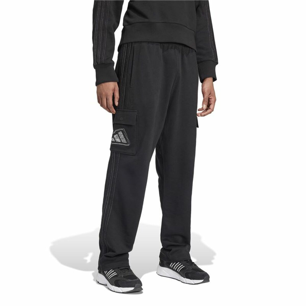 Children’s Sports Shorts Adidas Graphic Seasonal Black