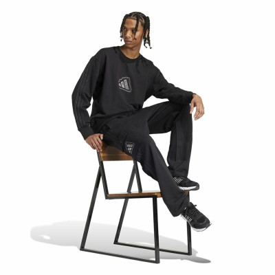 Children’s Sports Shorts Adidas Graphic Seasonal Black