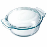 Casserole with glass lid Pyrex 118A000/5043 Transparent Glass