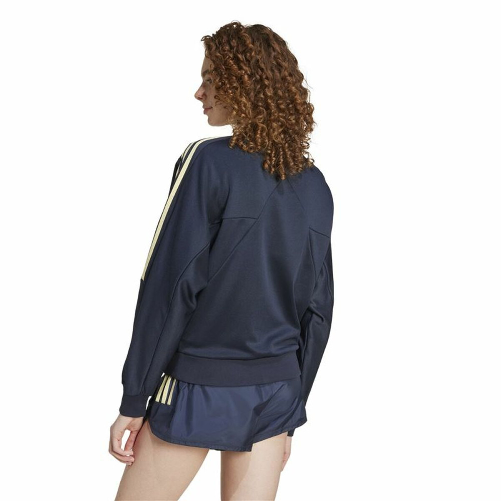 Women's Sports Jacket Adidas Tiro Track Top Blue