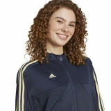 Women's Sports Jacket Adidas Tiro Track Top Blue