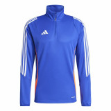 Sweatshirt without Hood Adidas Tiro24 Training Blue
