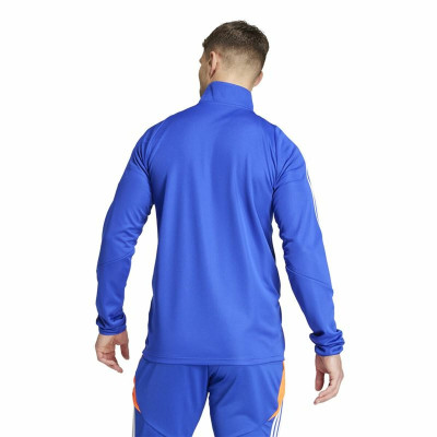 Sweatshirt without Hood Adidas Tiro24 Training Blue
