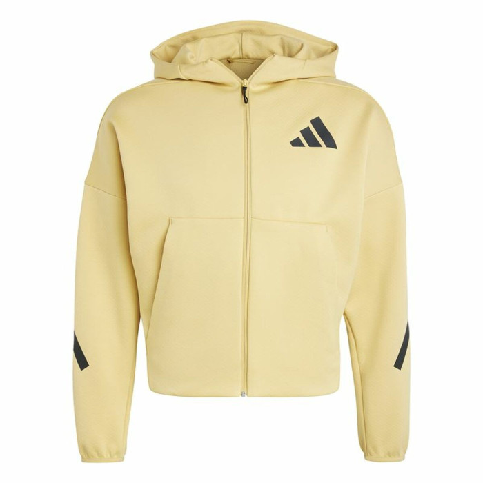 Women's Sports Jacket Adidas Z.N.E. Yellow
