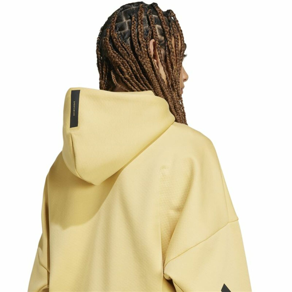 Women's Sports Jacket Adidas Z.N.E. Yellow