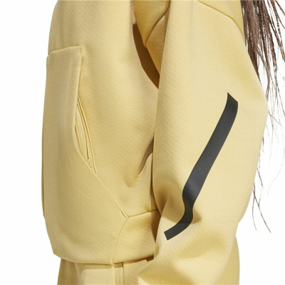 Women's Sports Jacket Adidas Z.N.E. Yellow