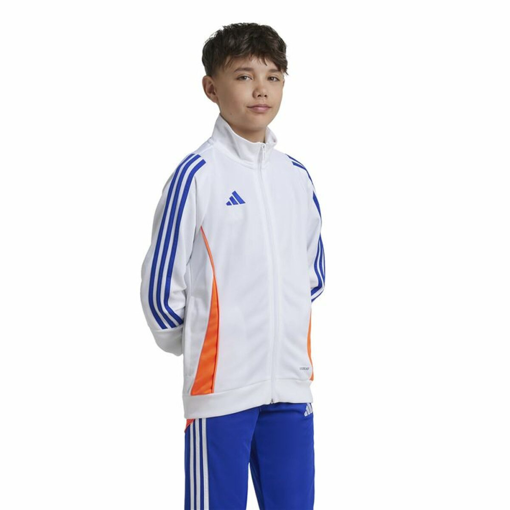 Children's Sports Jacket Adidas Tiro24 Training White