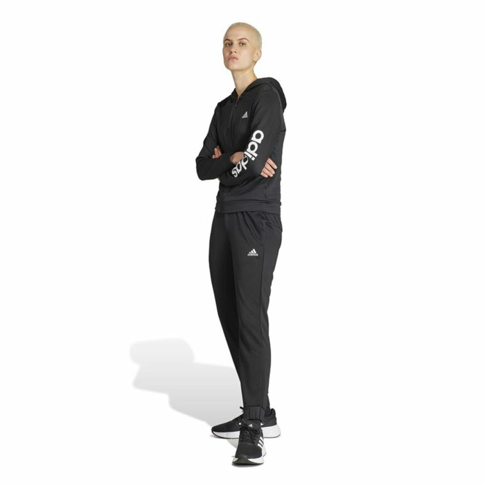 Women's Tracksuit Adidas Linear Black
