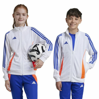 Children's Sports Jacket Adidas Tiro24 Training White