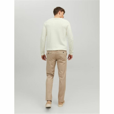 Men’s Sweatshirt without Hood Jack & Jones ehill Knit Cloud Dancer