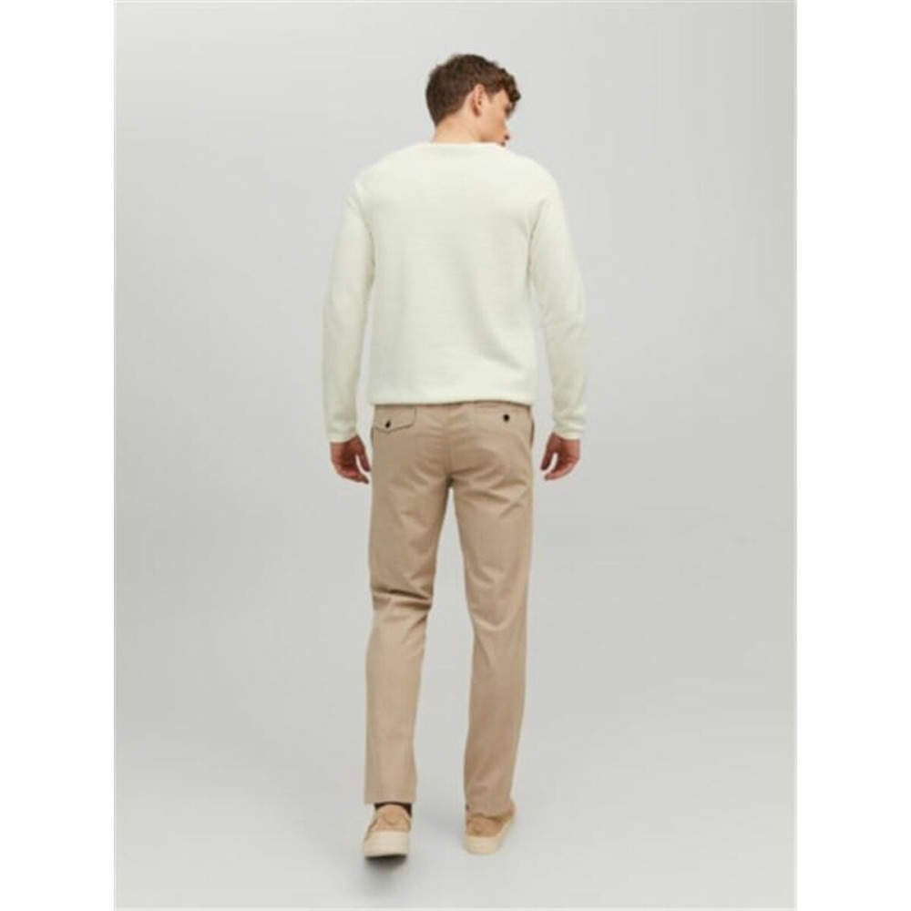 Men’s Sweatshirt without Hood Jack & Jones ehill Knit Cloud Dancer