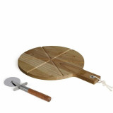 Pizza Cutter Livoo Acacia 30 x 45 cm