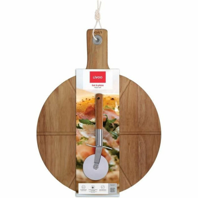 Pizza Cutter Livoo Acacia 30 x 45 cm