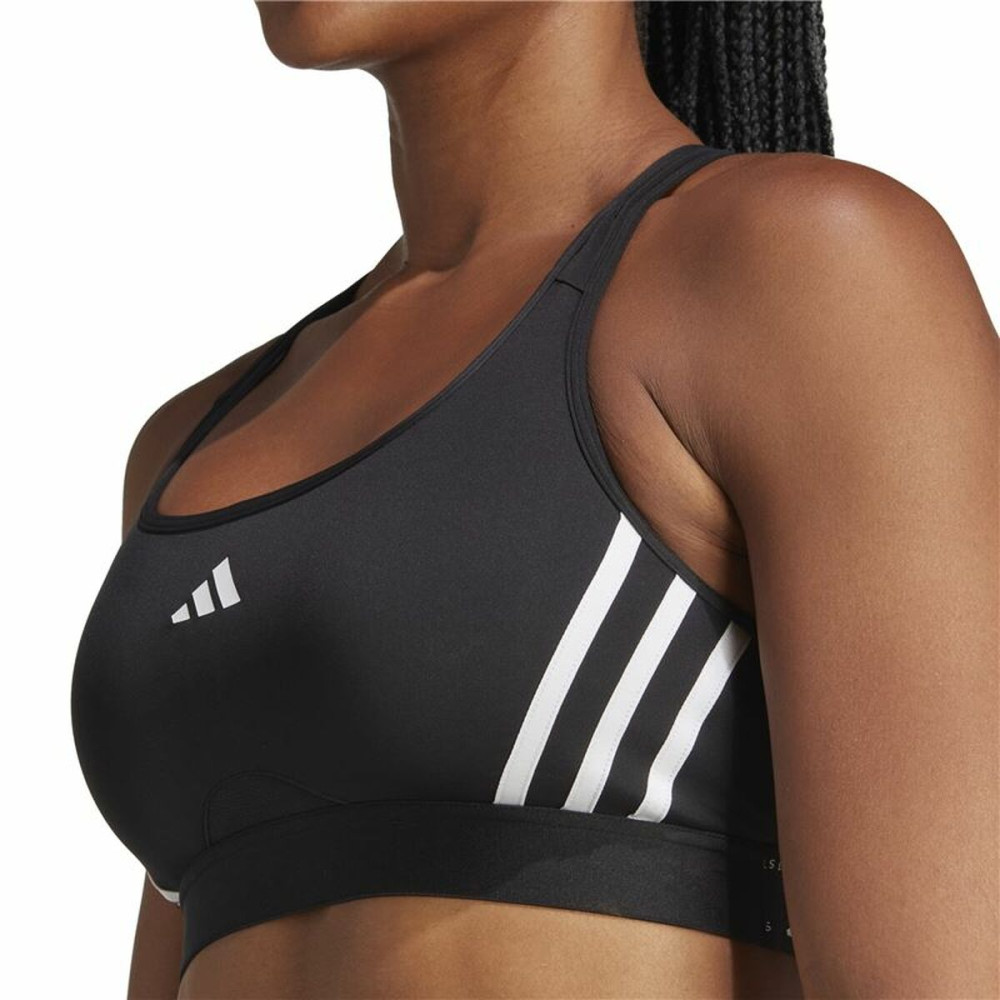 Sports Bra Adidas Essentials Powereact Mid Black