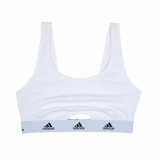 Sports Bra Adidas Active Comfort Cotton White