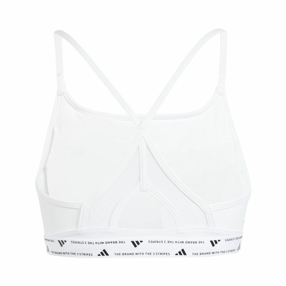 Sports Bra Adidas Essentials Aeroreact 3 White