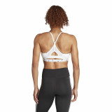 Sports Bra Adidas Essentials Aeroreact 3 White