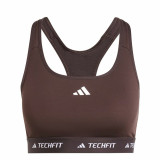 Sports Bra Adidas Techfit Medium Brown