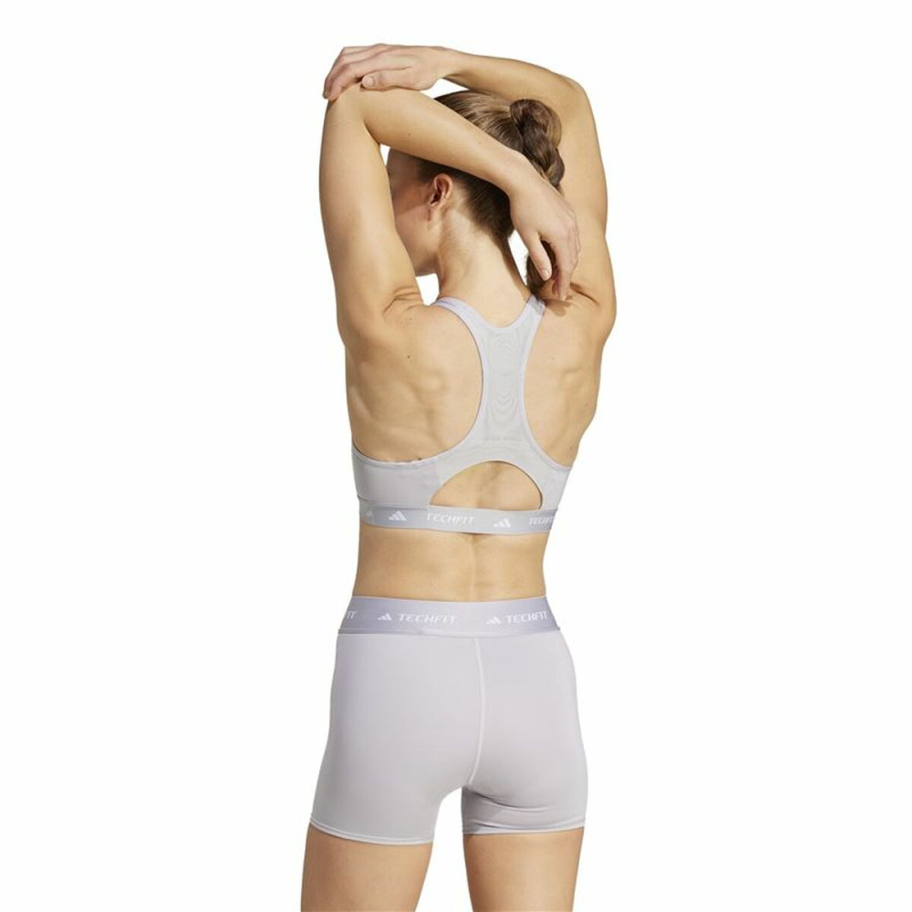 Sports Bra Adidas Techfit Grey