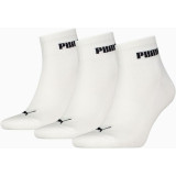 Sports Socks Puma CUSHIONED NEXT QUARTER 701225904 001 White 3 pairs