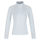 Women’s Short Sleeve T-Shirt Regatta Yonder Half-Zip White