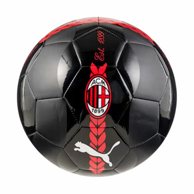 Football Puma AC Milan Prematch Ball Black Size 5