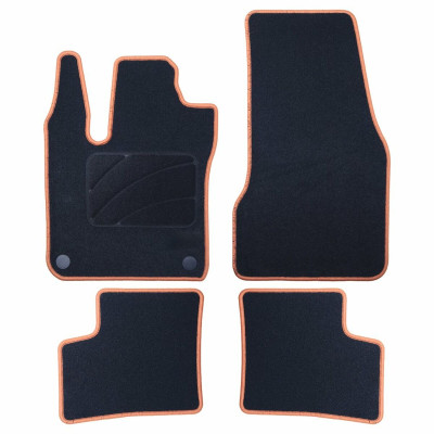 Car Floor Mat Set OCC Motorsport OCCRT0048YE RENAULT TWINGO 5 Pieces