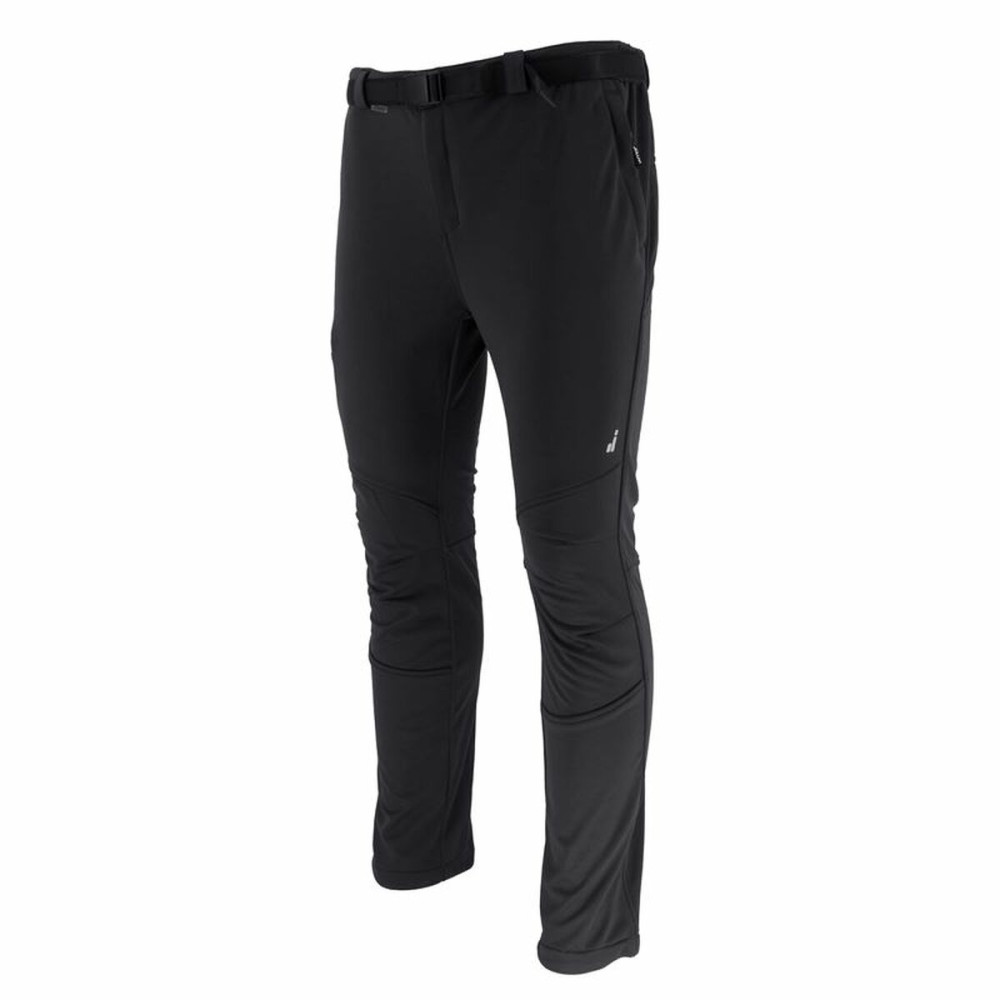 Long Sports Trousers Joluvi Soft-Tech Black