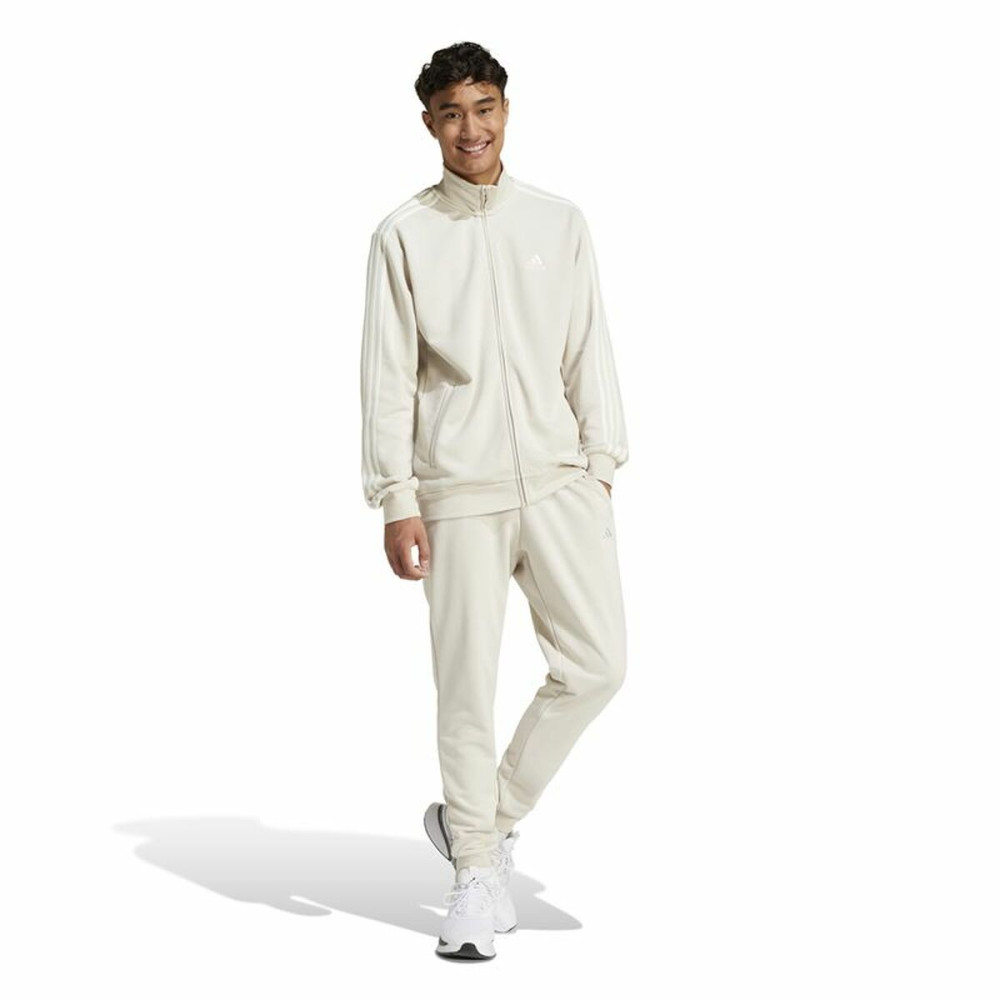 Tracksuit for Adults Adidas Basic 3S French Terry Men