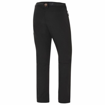 Long Sports Trousers Joluvi Soft-Tech Black Unisex