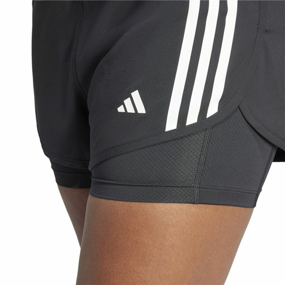 Sports Shorts for Women Adidas Own the run 3S 2In1