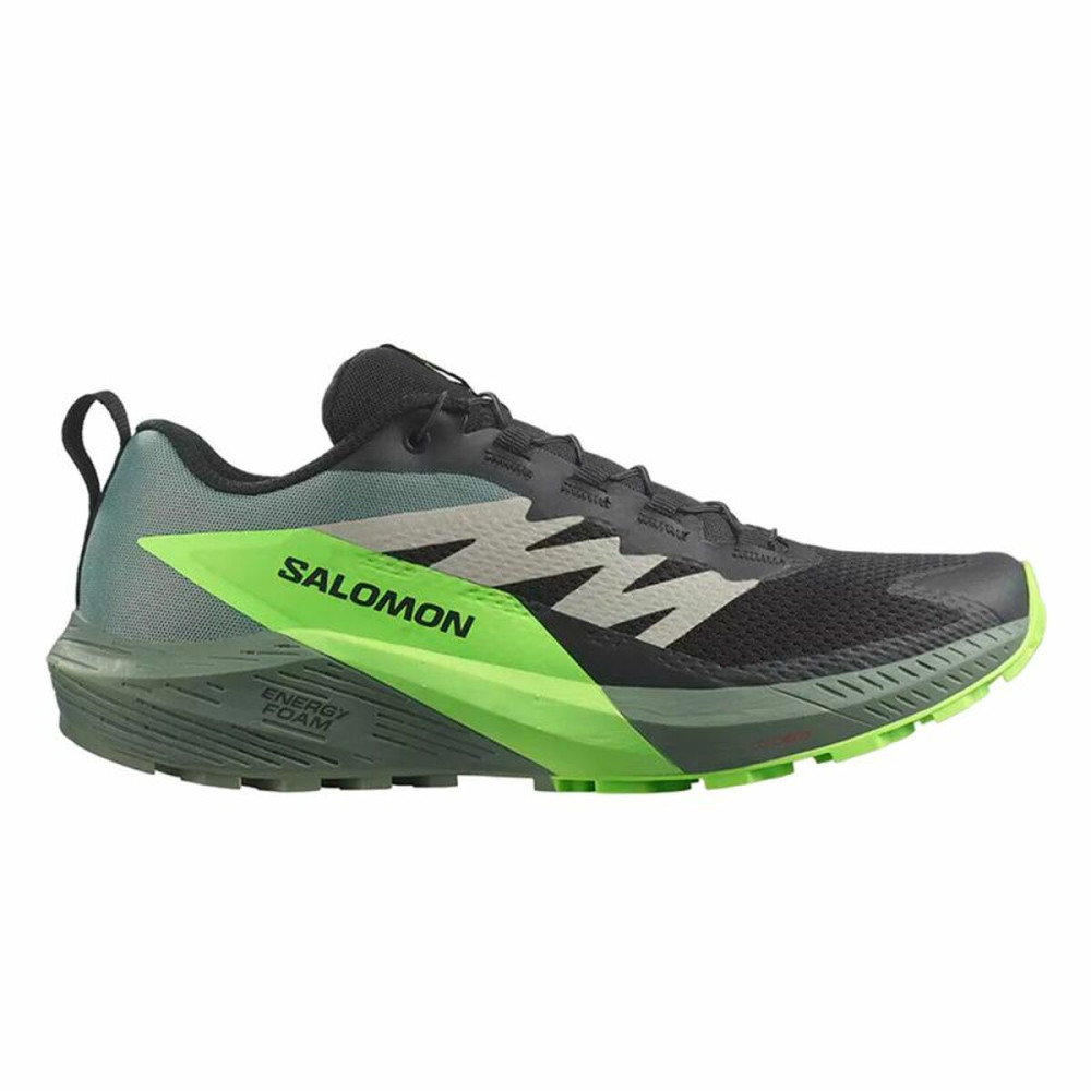 Running Shoes for Adults Salomon Sense Ride 5 Lime green