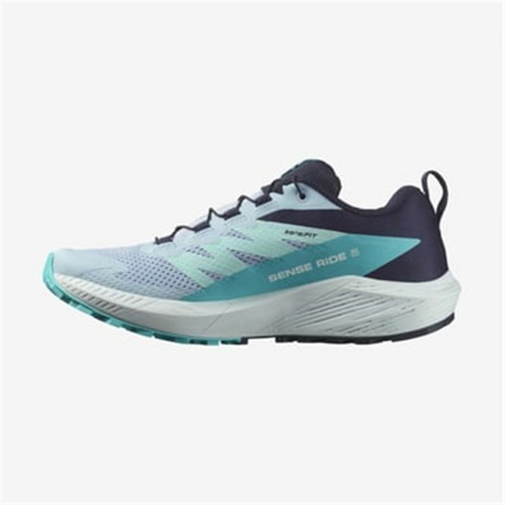 Running Shoes for Adults Salomon Sense Ride 5 Light Blue