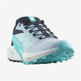 Running Shoes for Adults Salomon Sense Ride 5 Light Blue