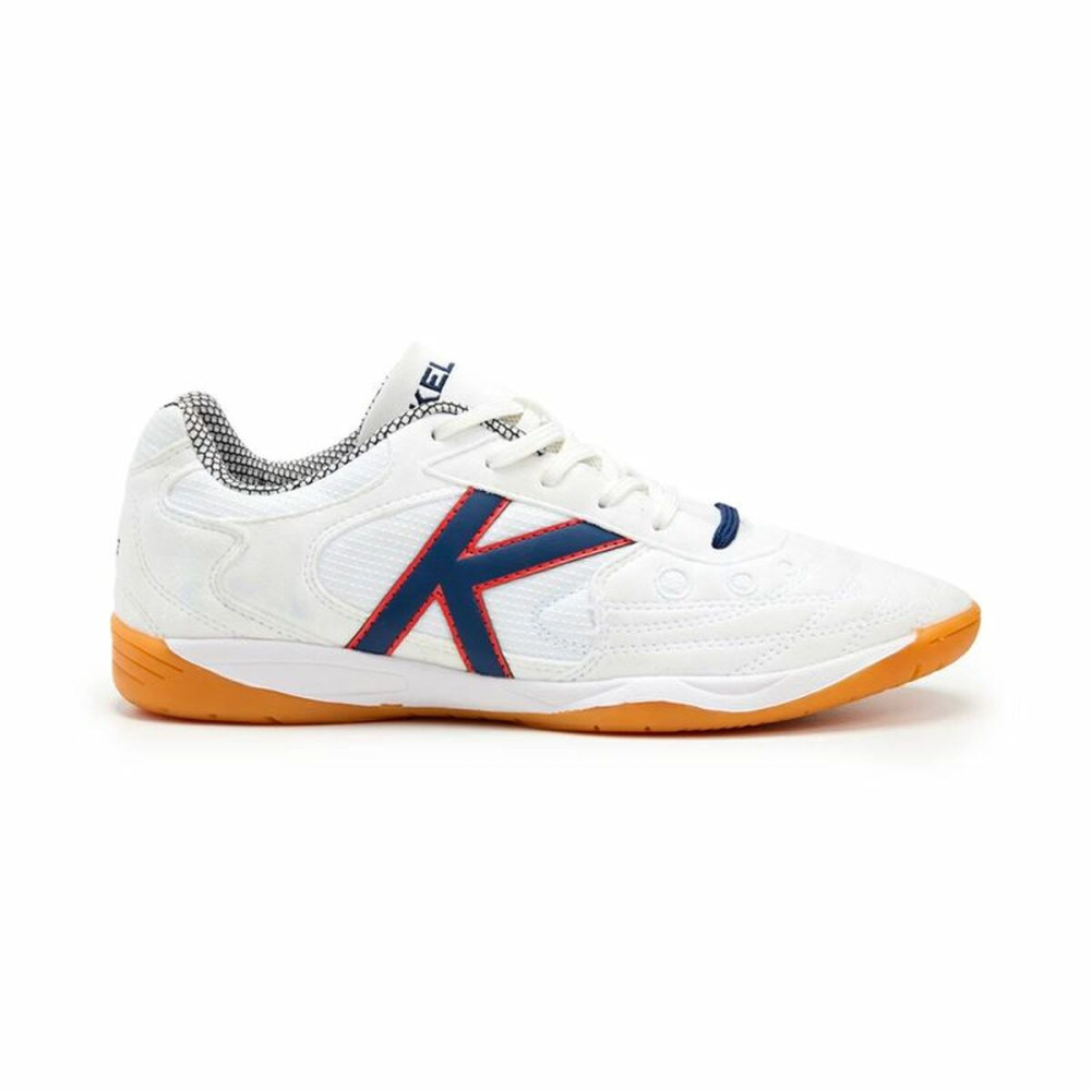Adult's Indoor Football Shoes Kelme Indoor Copa Elastic White