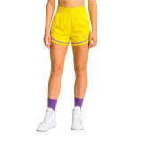 Sports Shorts Black Limba Black Limba Boxwear Mujer Yellow Lady Fitness