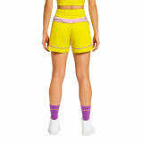 Sports Shorts Black Limba Black Limba Boxwear Mujer Yellow Lady Fitness