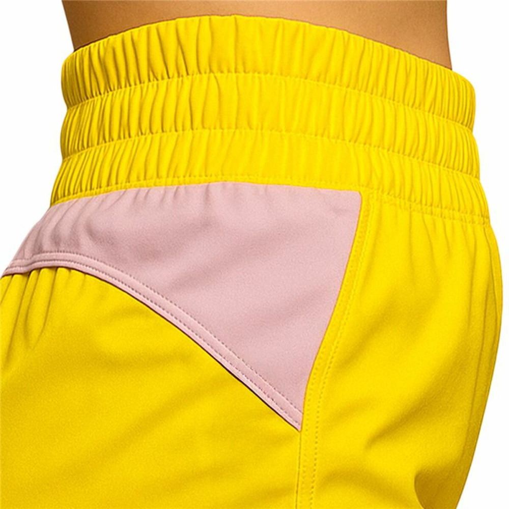 Sports Shorts Black Limba Black Limba Boxwear Mujer Yellow Lady Fitness